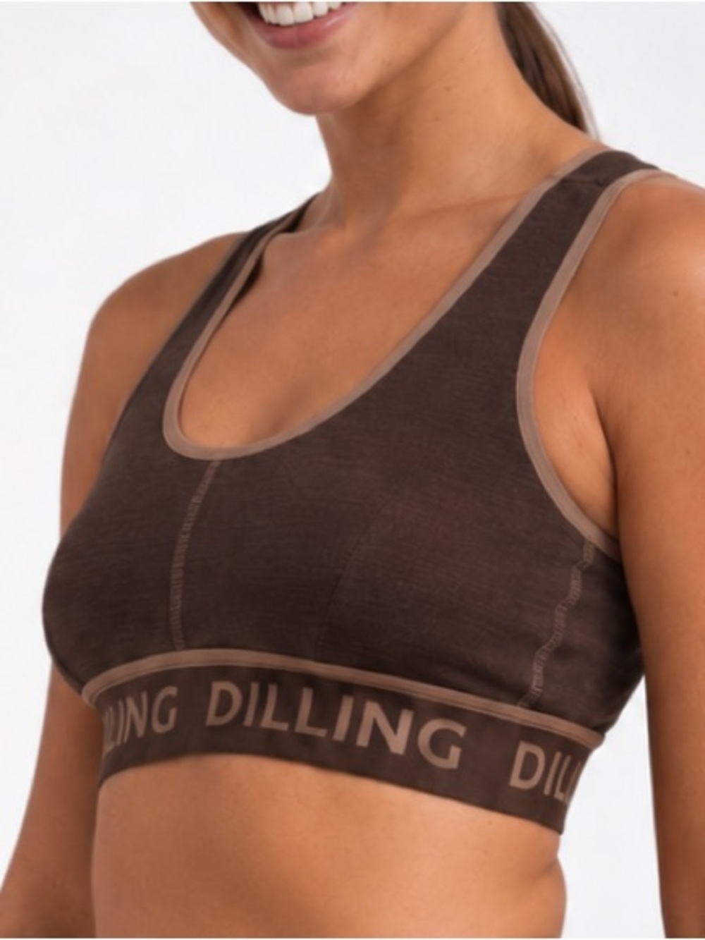 Merino Wool Sports Bra by Dilling